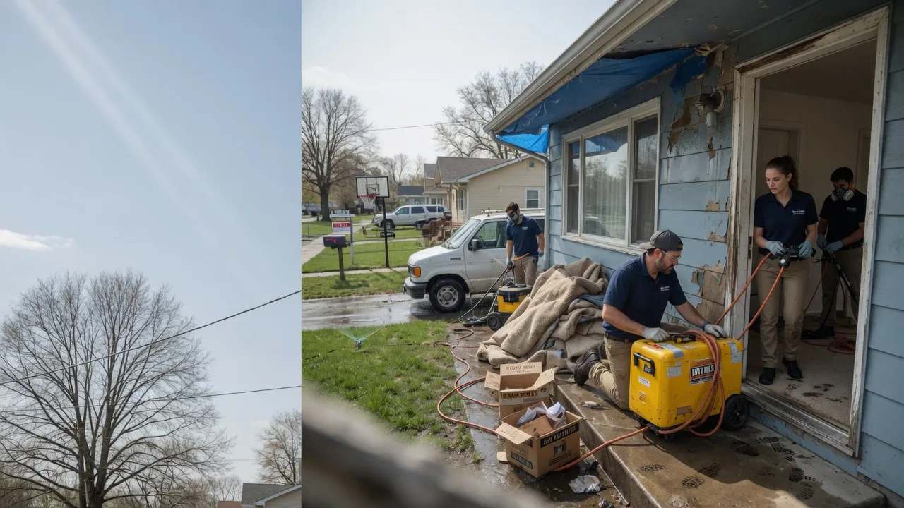 Basement Flood Cleanup in Uniondale, IN near me